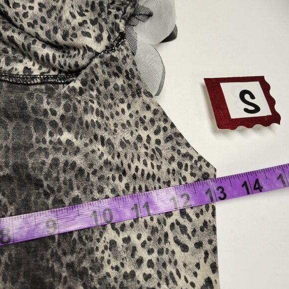 Animal Print Cowl Dress Off-Shoulder Sleeveless Dress -Sizes S /Size M / Size L - Picture 11 of 16